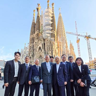 宏觀願景　奠基西方國度～黃前人與點傳師團蒞臨普照西班牙道場