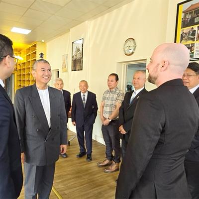 淑質英才道根立～黃前人與各位點傳師之英國道場巡迴指導