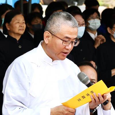 傳遞美善循環  共同報恩了愿-大德黃前人發刊勉勵語