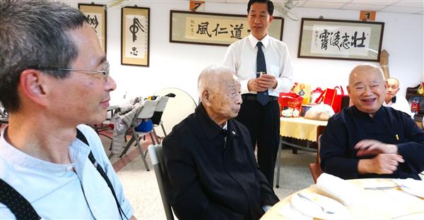 2019春天，中研院社會所謝所長拜訪林公老前人。