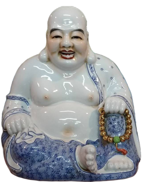 林根成燒製之彌勒祖師佛像